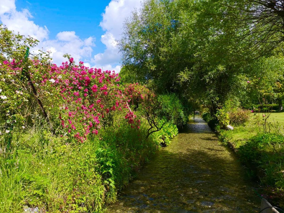 Aux Jolies Sources Bed and Breakfast Saint-Aubin-sur-Scie Eksteriør billede