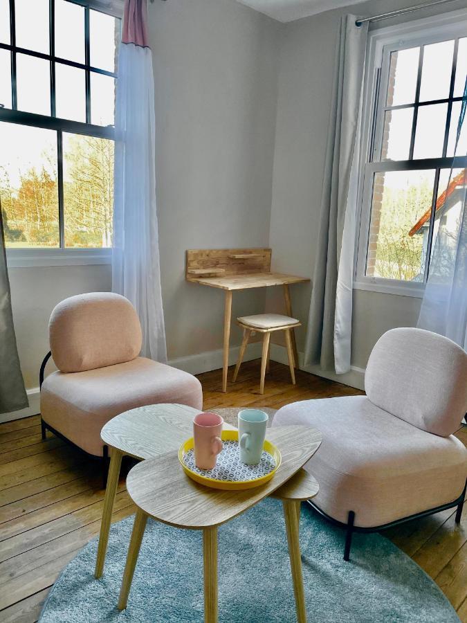 Aux Jolies Sources Bed and Breakfast Saint-Aubin-sur-Scie Eksteriør billede