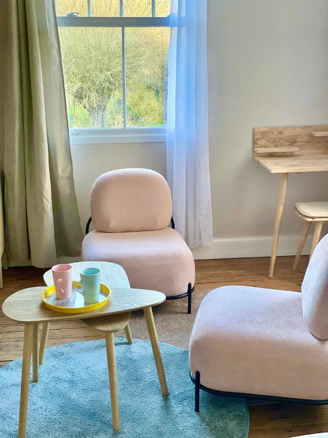 Aux Jolies Sources Bed and Breakfast Saint-Aubin-sur-Scie Eksteriør billede